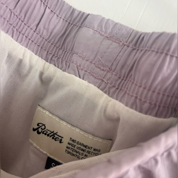 Bather SOLID LAVENDER SWIM TRUNK $98 Size S - Picture 3 of 6